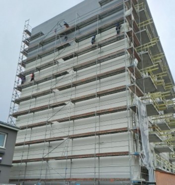 Stan ścian przed pracami